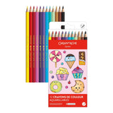 SWISSCOLOR AQUARELLE KAWAII-Set CANDY WORLD mit 12 Farben