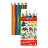 SWISSCOLOR AQUARELLE KAWAII-Set SWISS MOUNTAIN mit 12 Farben
