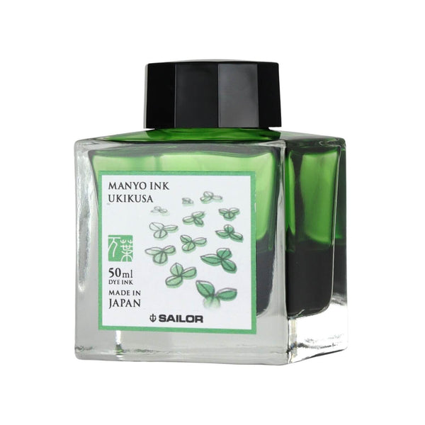 Tintenglas Manyo - Ukikusa 50ml grün