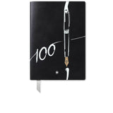 FINE STATIONERY Notebook #146 klein Meisterstück 100 Years, Schwarz liniert