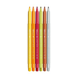 FIBRALO™  KAWAII-Set CUTE ANIMALS mit 6 Filzmalstiften