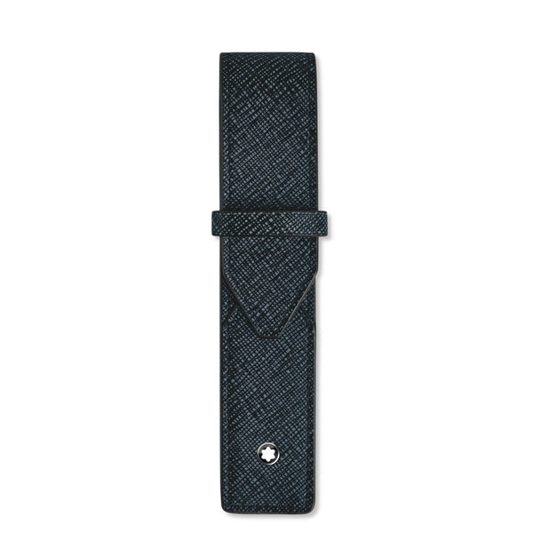 Sartorial Etui für 1 Schreibgerät Tweed Blau
