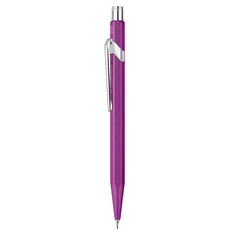 844 Metall Minenhalter 0.7mm COLORMAT-X VIOLETT mit Etui