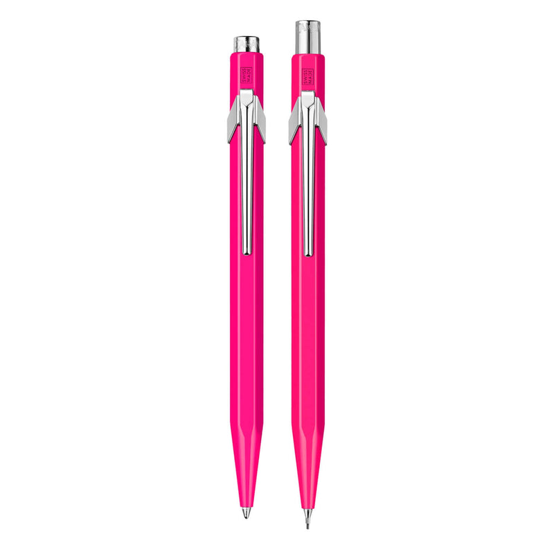 NEON-SET 849 Kugelscheiber + 844 Minenhalter FLUO ROSA