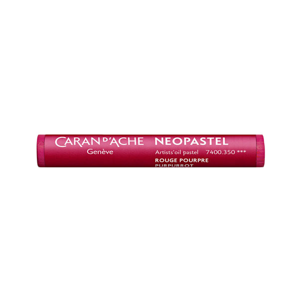 NEOPASTEL® Oelpastell Einzelblock rund purpurrot