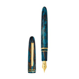 ESTIE X BUNGUBOX KINGFISHER Regular Size Golden Trim Füllfederhalter ltd. Edition