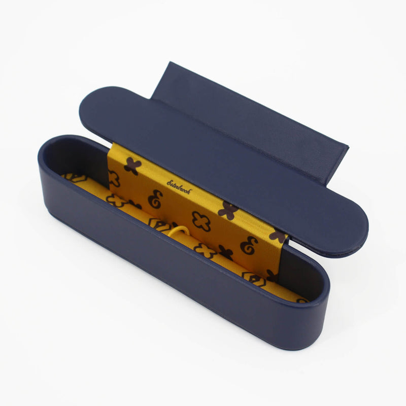 1er Lederetui NOOK Blue Dandelion/Gelb