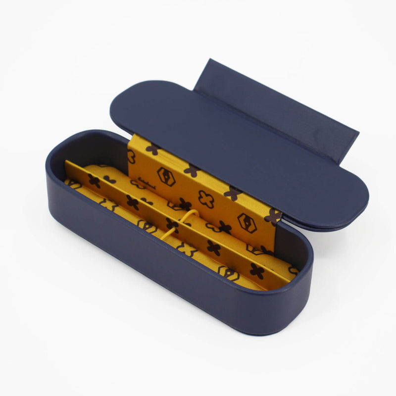 2er Lederetui NOOK Blue Dandelion/Gelb